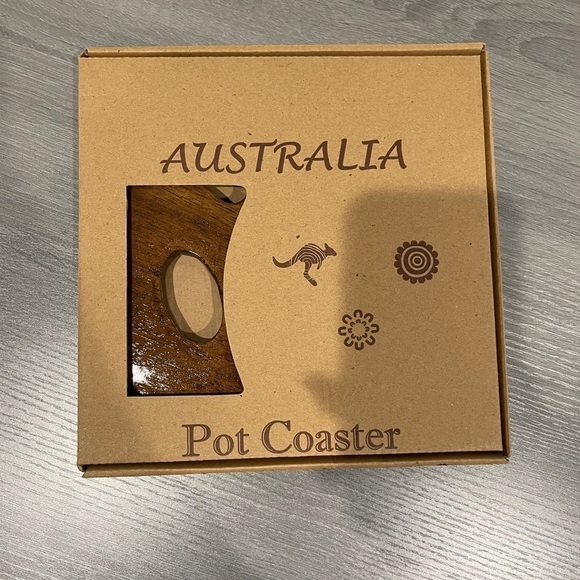 Australia Kangaroo Handmade Pot Coasters - Picture 2 of 4